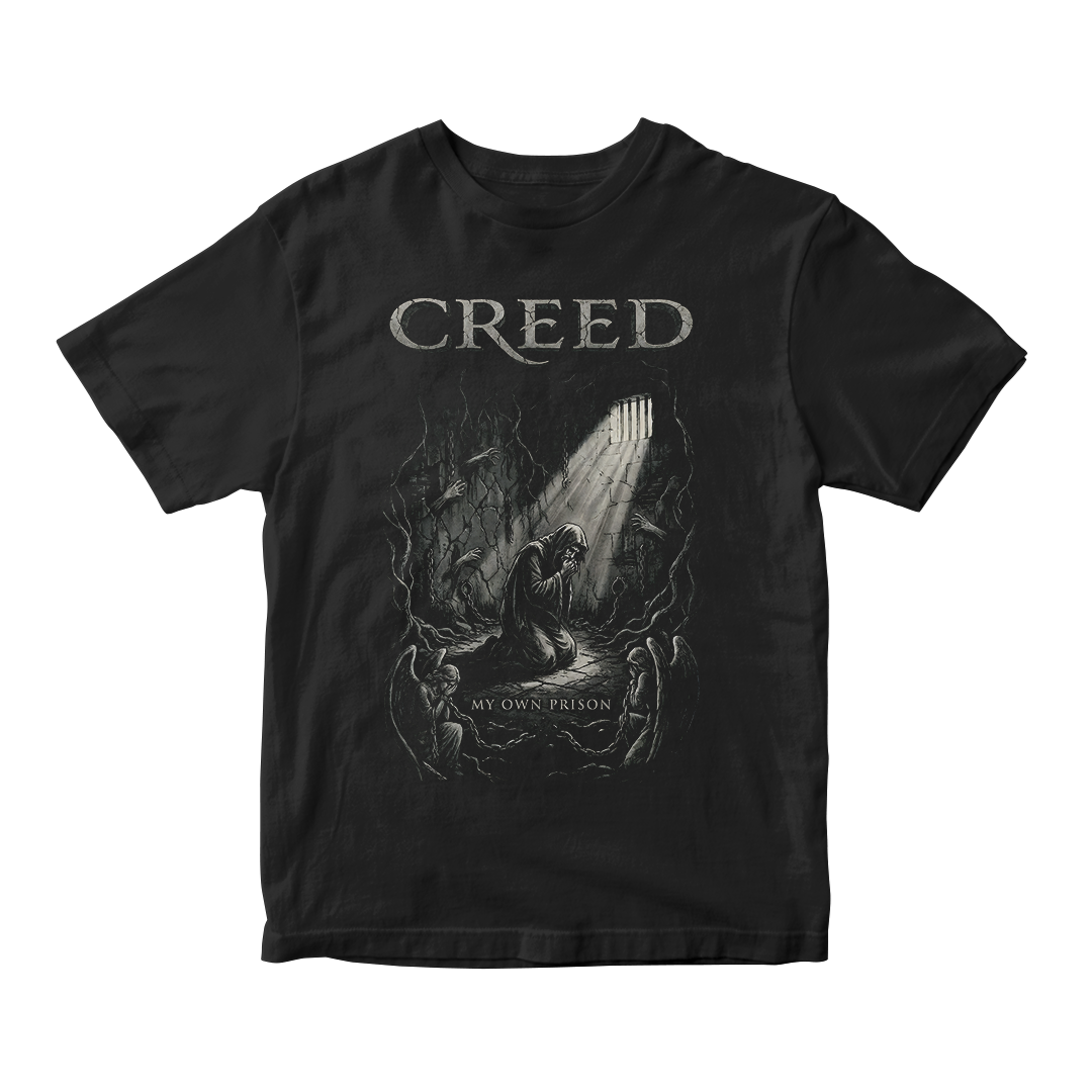 Nome do produto: Camiseta Essencial Creed | My Own Prison