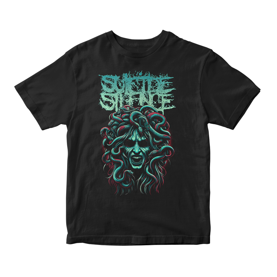 Nome do produto: Camiseta Prime Suicide Silence | Gorgon’s Breakdown