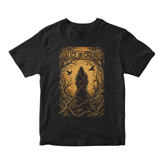 Camiseta Essencial Alice in Chains | Solitude Guardian