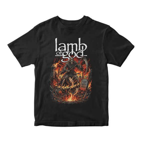 Camiseta Prime Lamb of God | Laid To Rest