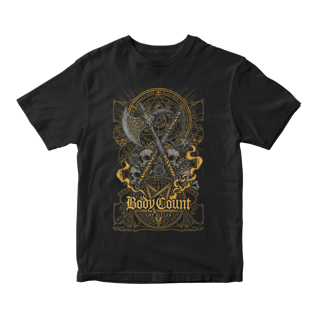 Nome do produto Camiseta Essencial Body Count | Cop Killer