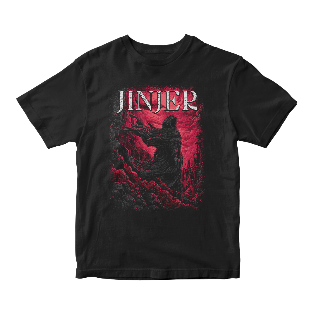 Nome do produto: Camiseta Prime Jinjer | Crimson Wanderer