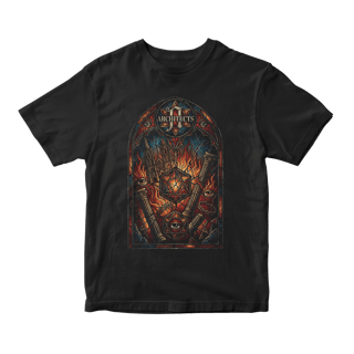 Camiseta Essencial Architects | Burning Cathedral