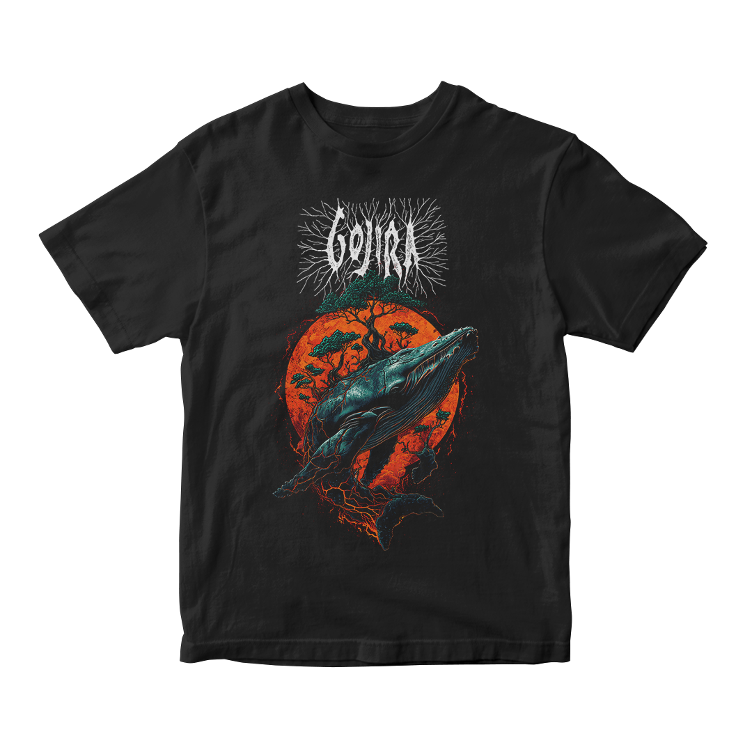 Nome do produto: Camiseta Essencial Gojira | The Living Planet