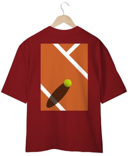 Nome do produto Quadra de Tênis  Oversized - Every Fã 