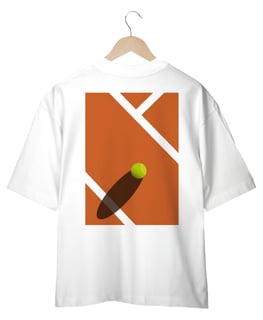 Nome do produto Quadra de Tênis  Oversized - Every Fã 