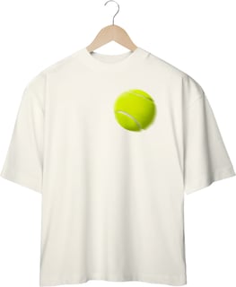 Nome do produto Quadra de Tênis  Oversized - Every Fã 