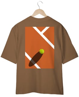 Nome do produto Quadra de Tênis  Oversized - Every Fã 