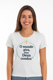 Nome do produto baby long  -   O mundo gira, mas Deus conduz