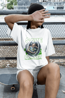 Nome do produto CAMISETA OVERSIZED SAVE THE PLANET