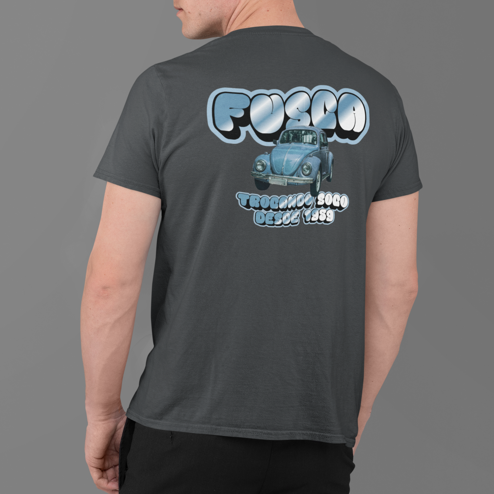 T-Shirt Fusca azul