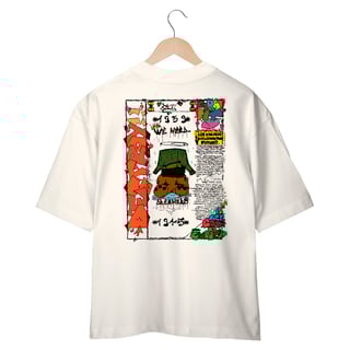 Nome do produto Camiseta Oversized streetwear graffity - Children That Build The Future