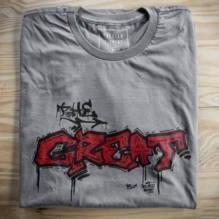 Nome do produto Camiseta Skate Grafite Quality Unissex - The Great by RAVI