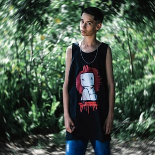 Nome do produto Camiseta Regata Masculina Streetwear Skate Graffiti - Bubbles Hot