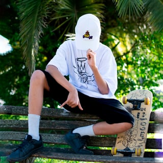 Nome do produto Boné Streetwear - Patinho Amarelo Capacete Turbarão
