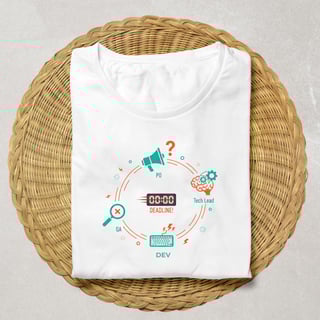 Nome do produto T-Shirt - Squad Life