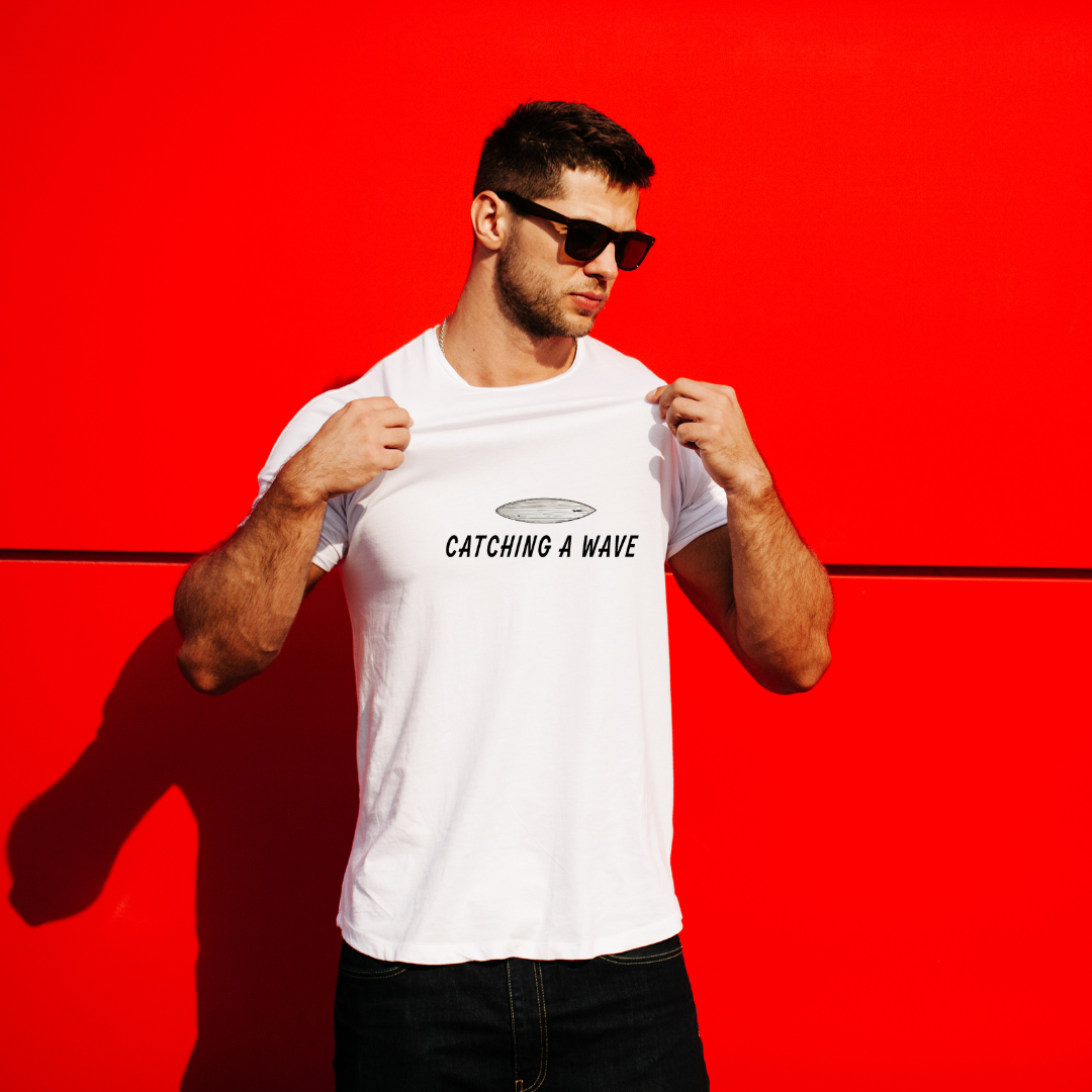 T-Shirt Unissex Quality Surfboard - Tecido 100% Algodão