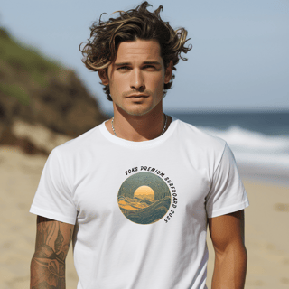 T-Shirt Unissex Prime Surfboard 2025 - 100% Algodão