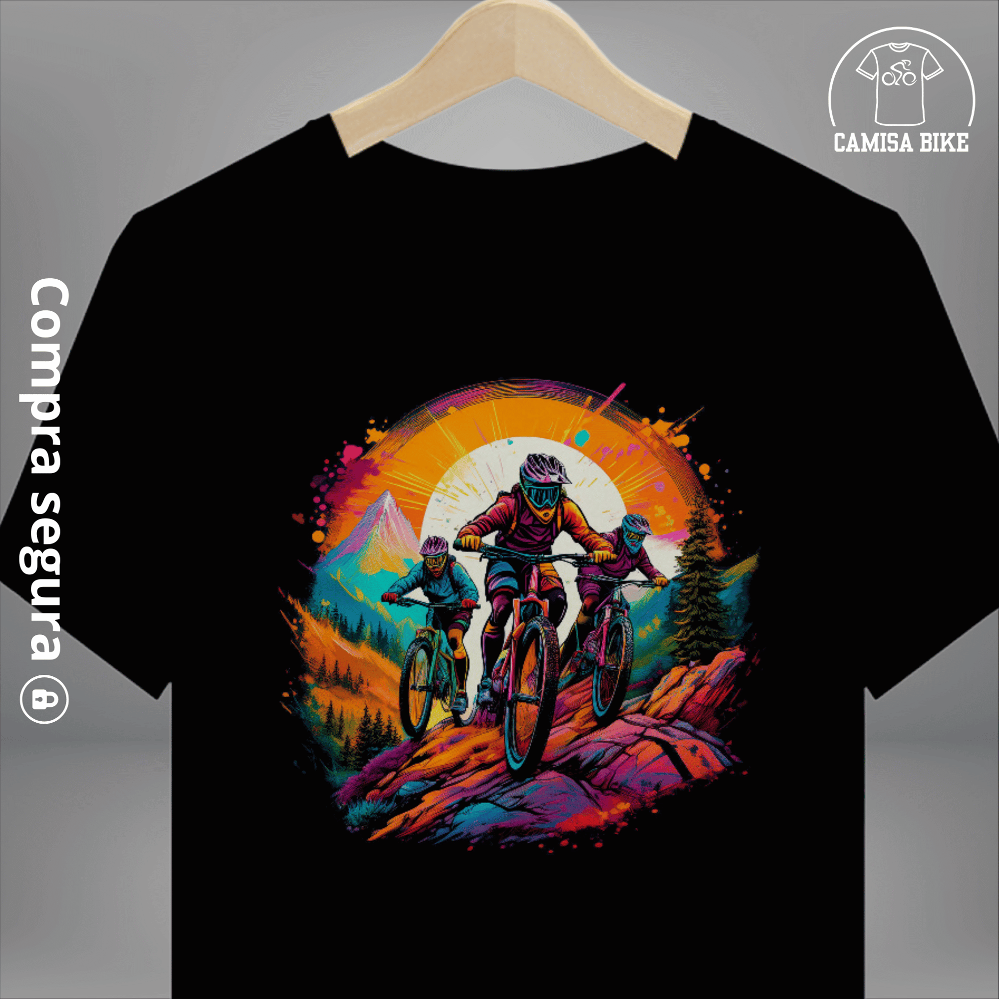 Camiseta T-Shirt Prime  3 mtbs colorida