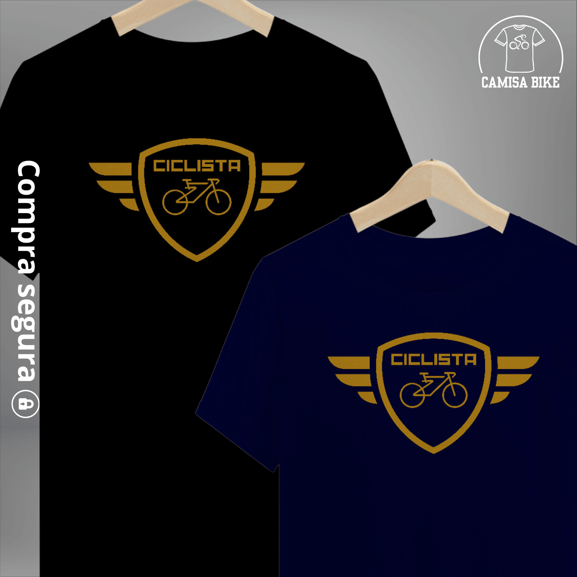 Camiseta T-Shirt Quality escudo ciclista