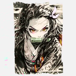Nome do produto Camiseta Demon Slayer - Kamado Nezuko - Baby Long Fem