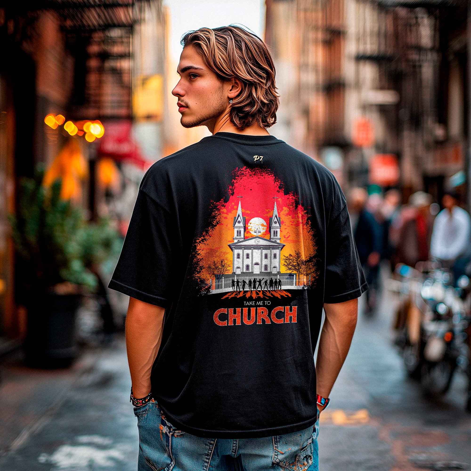 Camiseta Take Me To Church