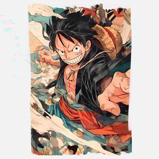Nome do produto Camiseta One Piece - Monkey D. Luffy