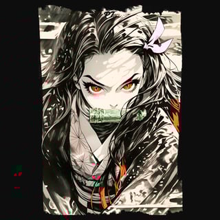 Nome do produto Camiseta Demon Slayer - Kamado Nezuko - Baby Long Fem