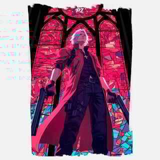 Nome do produto Camiseta Devil My Cry - Dante