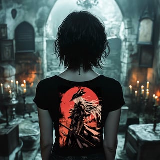 Camiseta Bloodborne - Lady Maria