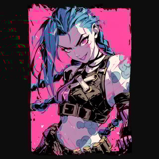 Nome do produto Camiseta League of Legends - Jinx Arcane