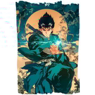 Nome do produto Camisetas Yu Yu Hakusho - Urameshi