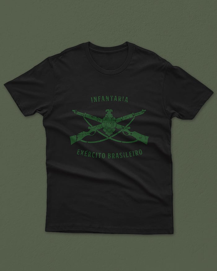 T-SHIRT ESSENTIAL INFANTARIA EXÉRCITO BRASILEIRO