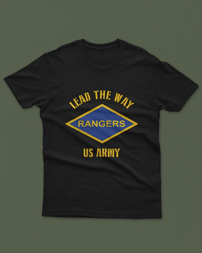 T-SHIRT ESSENTIAL RANGERS US ARMY