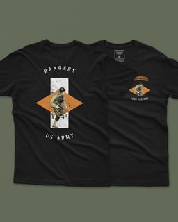 T-SHIRT PREMIUM RANGERS US ARMY (2.0)