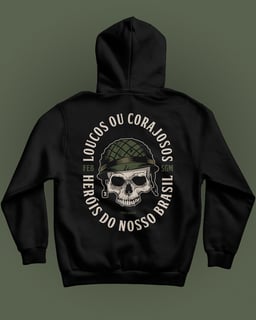 Nome do produto MOLETOM LOUCOS OU CORAJOSOS