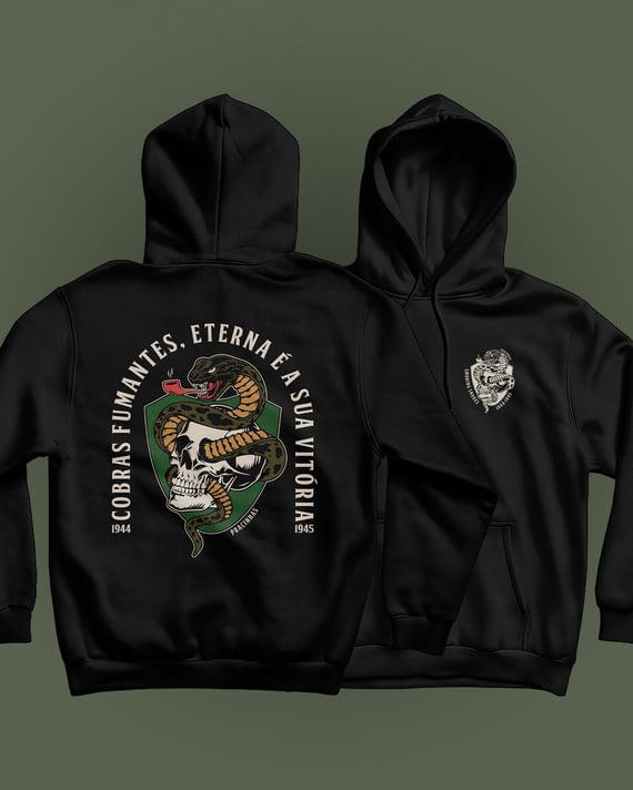 MOLETOM COBRAS FUMANTES
