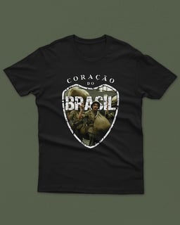 T-SHIRT ESSENTIAL CORAÇÃO DO BRASIL