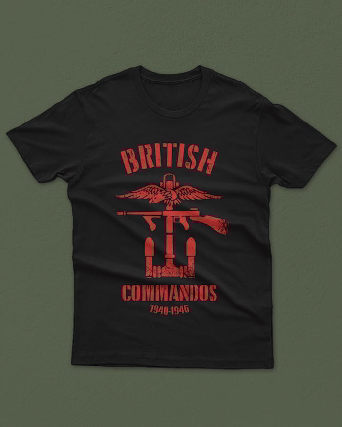 Nome do produto: T-SHIRT ESSENTIAL BRITISH COMMANDOS