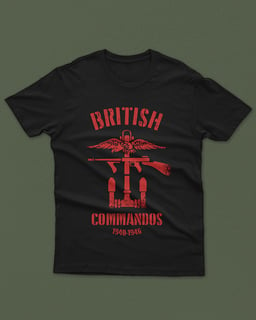 T-SHIRT ESSENTIAL BRITISH COMMANDOS