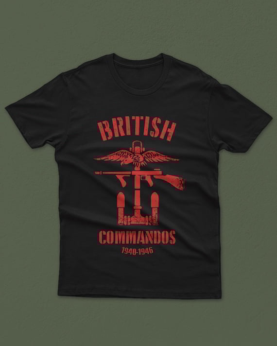 T-SHIRT ESSENTIAL BRITISH COMMANDOS