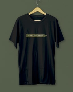Nome do produto T-SHIRT PLUS SIZE A COBRA ESTÁ FUMANDO