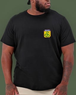 Nome do produto T-SHIRT PLUS SIZE FORÇA EXPEDICIONÁRIA BRASILEIRA FEB 1943-1945