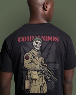 Nome do produto T-SHIRT PREMIUM BRITISH COMMANDOS