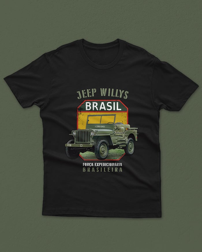 Nome do produto: T-SHIRT ESSENTIAL JEEP WILLYS