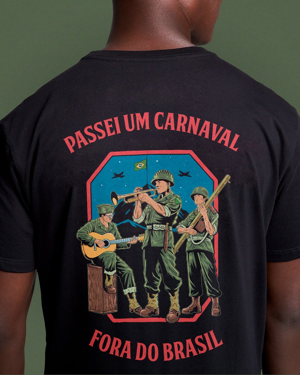 Nome do produto: T-SHIRT PREMIUM CARNAVAL DOS PRACINHAS