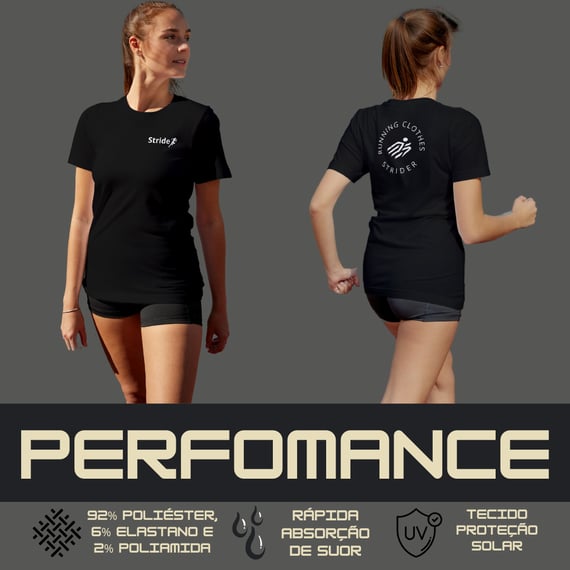 Camiseta Strider Sport Dry Fem