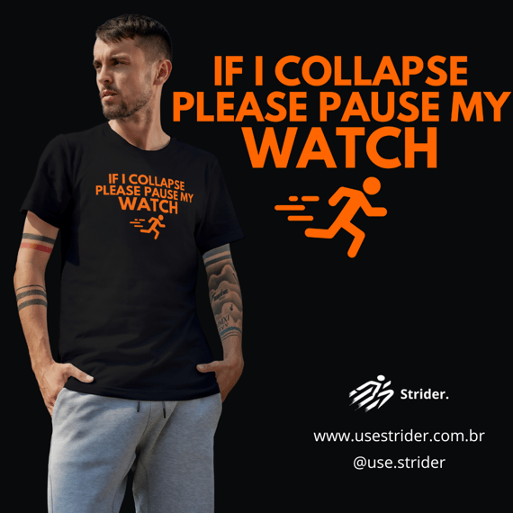 Camiseta Pause my Watch