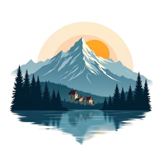 Nome do produto Montanha Refletida