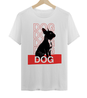 Camiseta Conceito Modern Dog Unissex